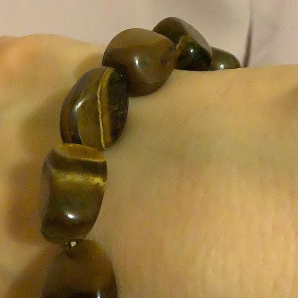 πTigerβs Eye Stone Bracelet. π - Picture 4 of 8